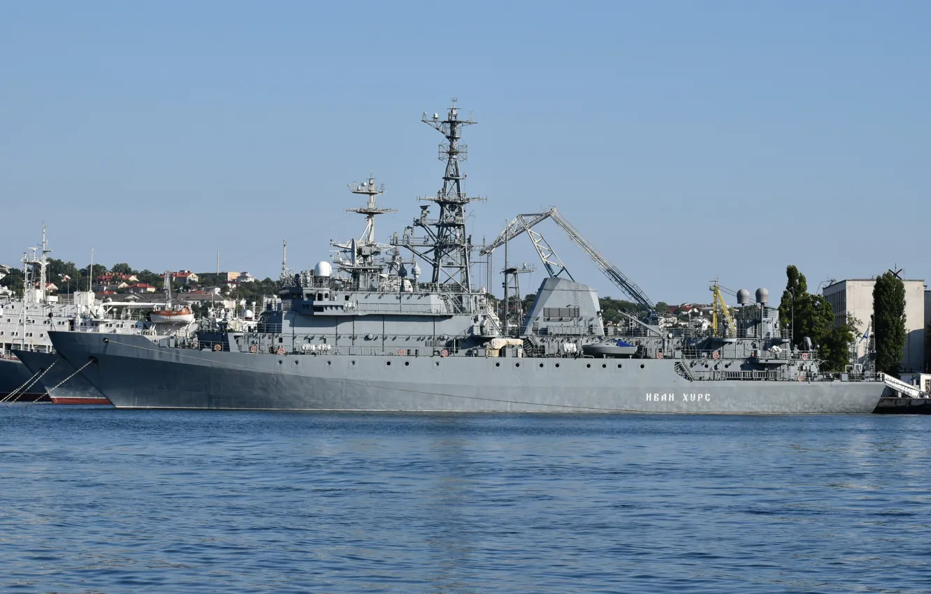 Фото обои корабль, средний, разведывательный, Севастополь, Иван Хурс