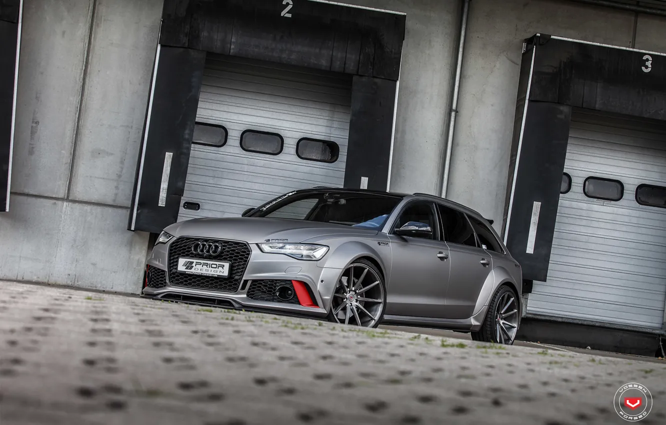 Фото обои Audi, Prior Design, Vossen