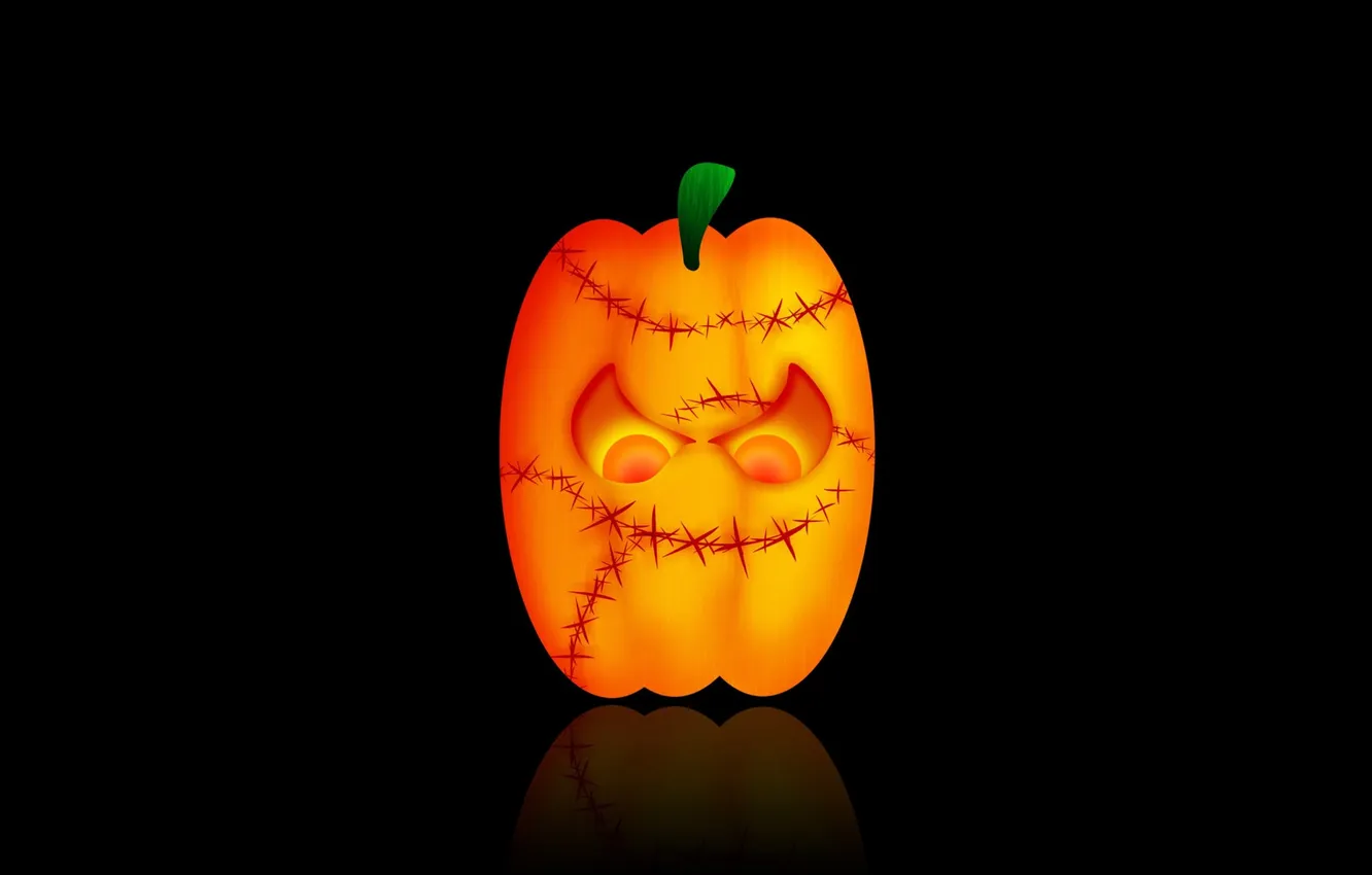 Фото обои праздник, злость, Halloween, тыква, Хеллоуин