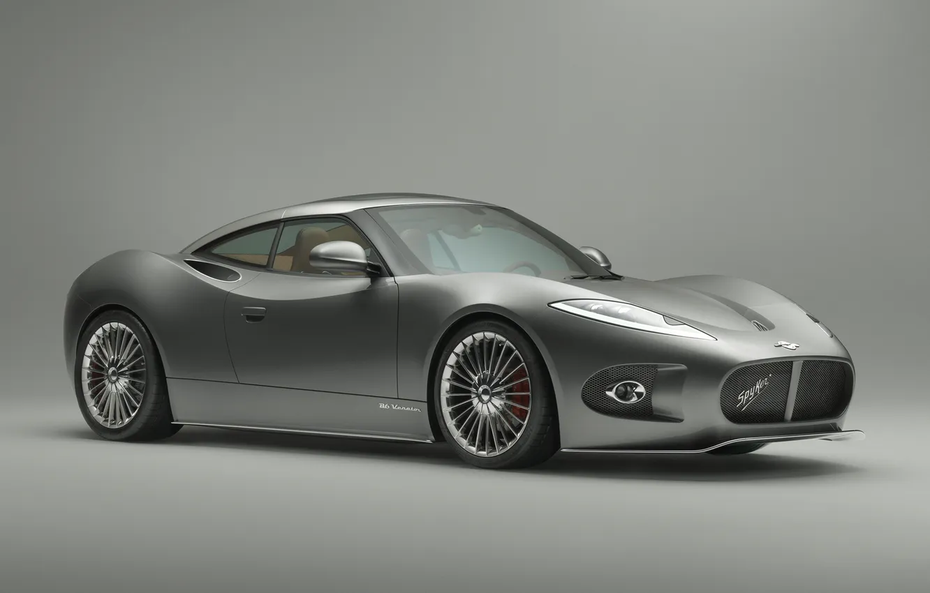 Фото обои машина, Concept, фон, Spyker, Venator