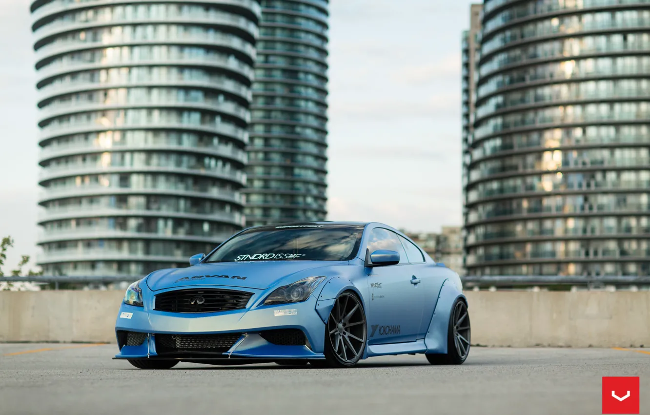 Фото обои Infiniti G37, Vossen, Wheels, Liberty Walk, VFS-1, Importfest