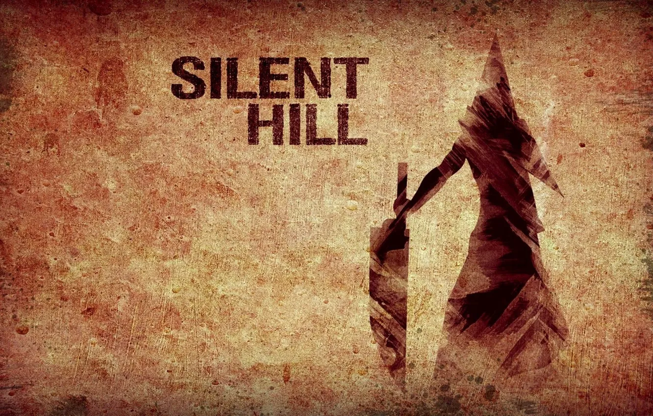 Фото обои sword, game, man, ken, blade, Silent Hill, Pyramid Head, moster