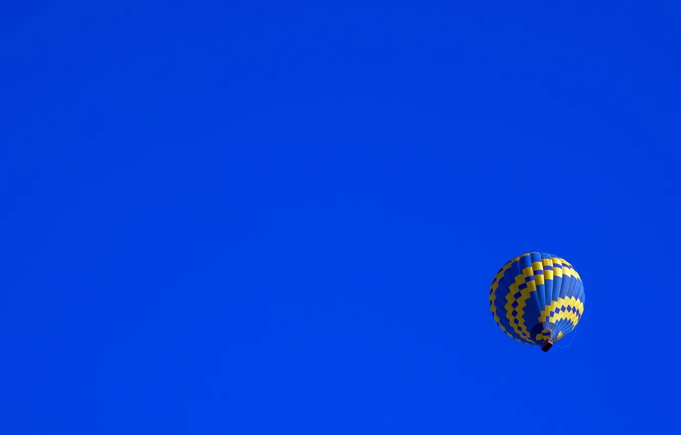 Фото обои небо, воздушный шар, спорт