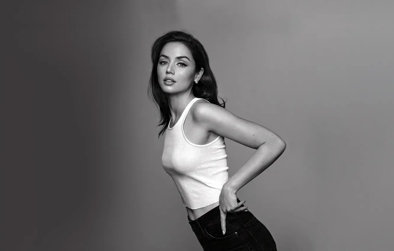 Фото обои поза, актриса, Photo, Celebrity, Magazine, красивая женщина, Ana de Armas, 2023