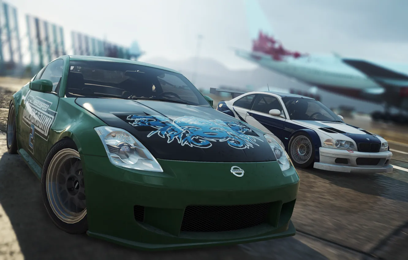 Фото обои Nissan 350Z, 2012, Most Wanted, Need for speed, из Most Wanted 2005, из Underground 2, …