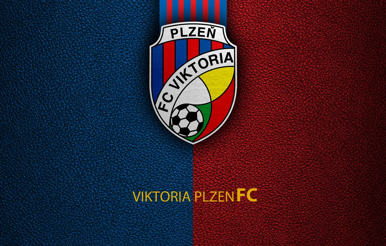 Фото обои wallpaper, sport, logo, football, Viktoria Plzen