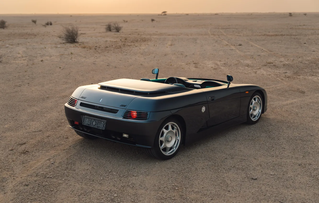 Фото обои суперкар, supercar, 1995, De Tomaso, единственный экземпляр, the only instance, De Tomaso Guara Barchetta, De …