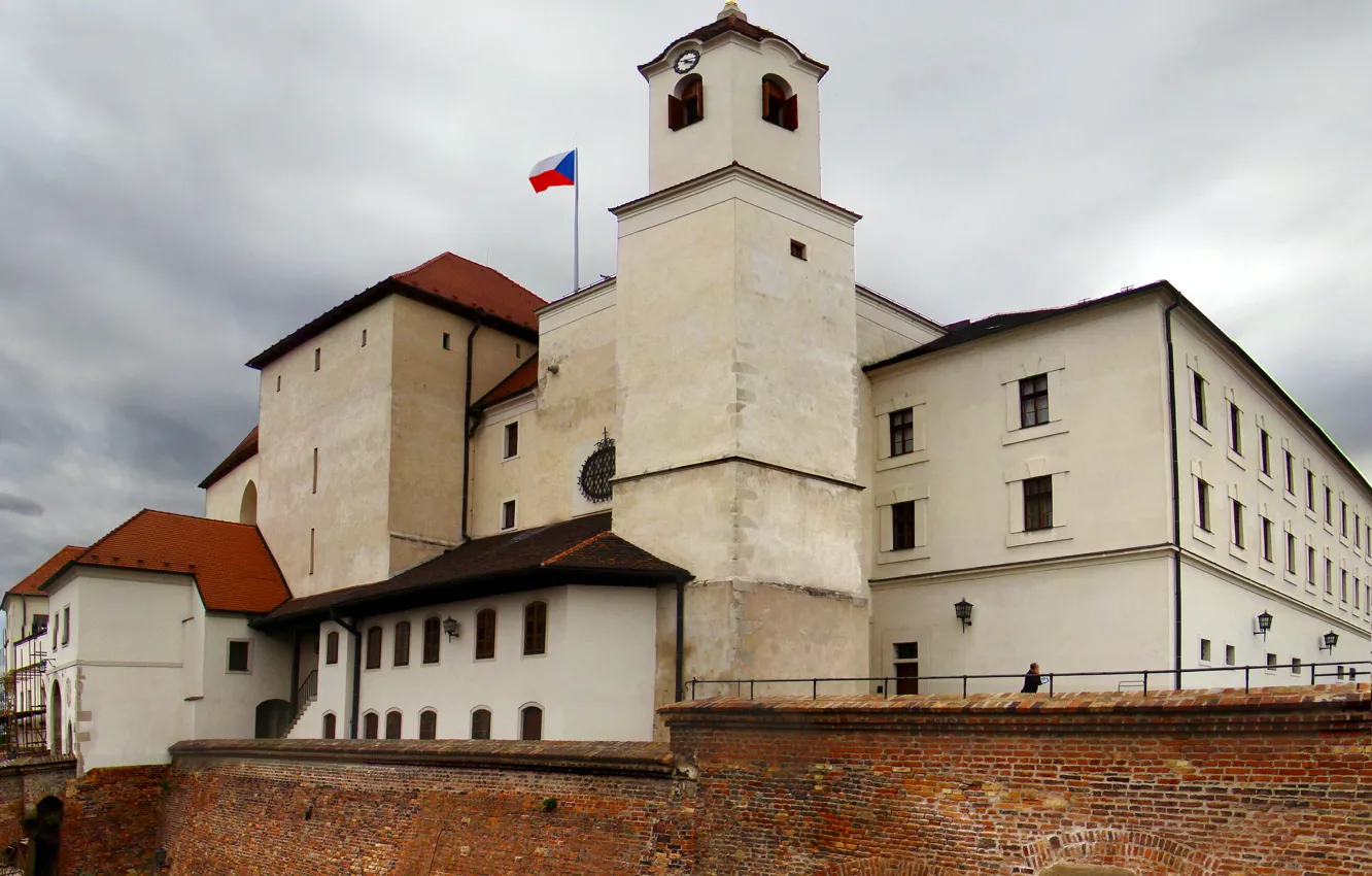 Фото обои замок, Чехия, Czech, Brno, Брно
