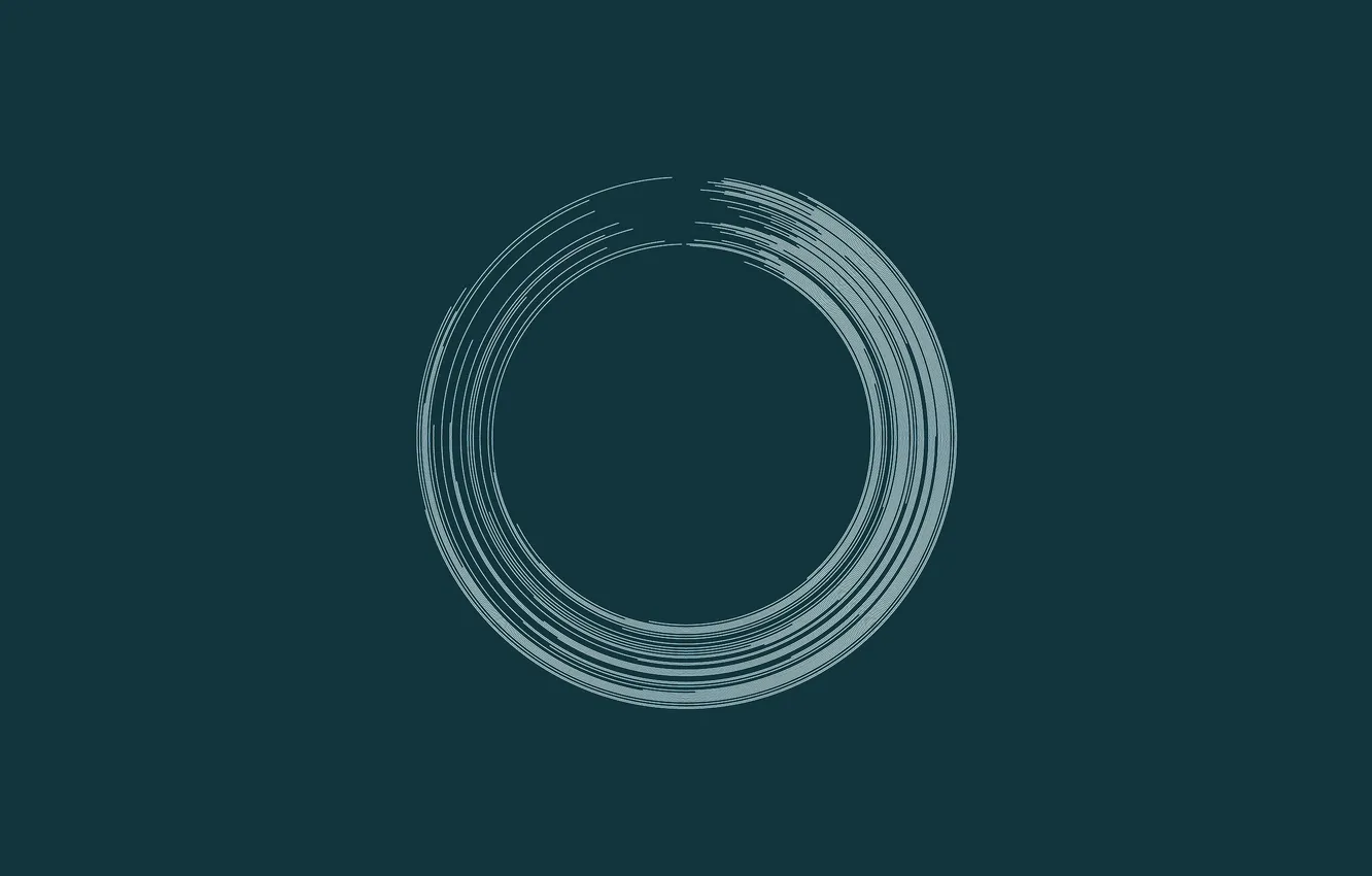 Фото обои линии, круг, кольцо