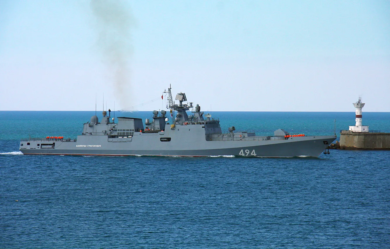 Фото обои корабль, сторожевой, Адмирал Григорович