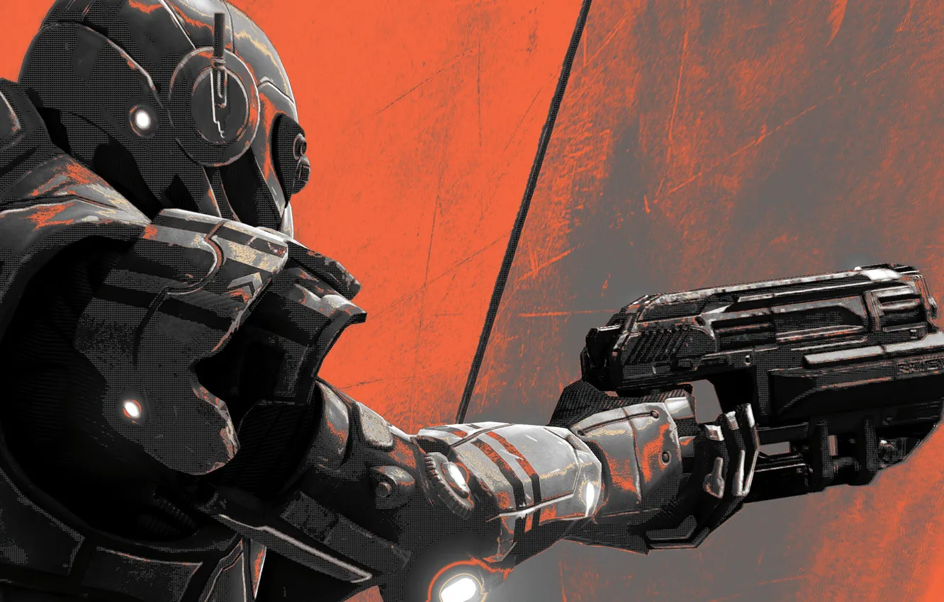 Фото обои оружие, фон, игра, солдат, Toxikk