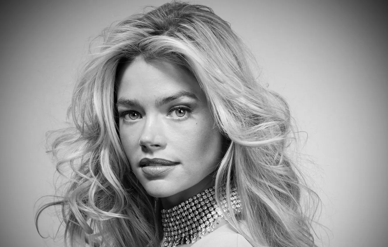 Фото обои Denise Richards, face, look