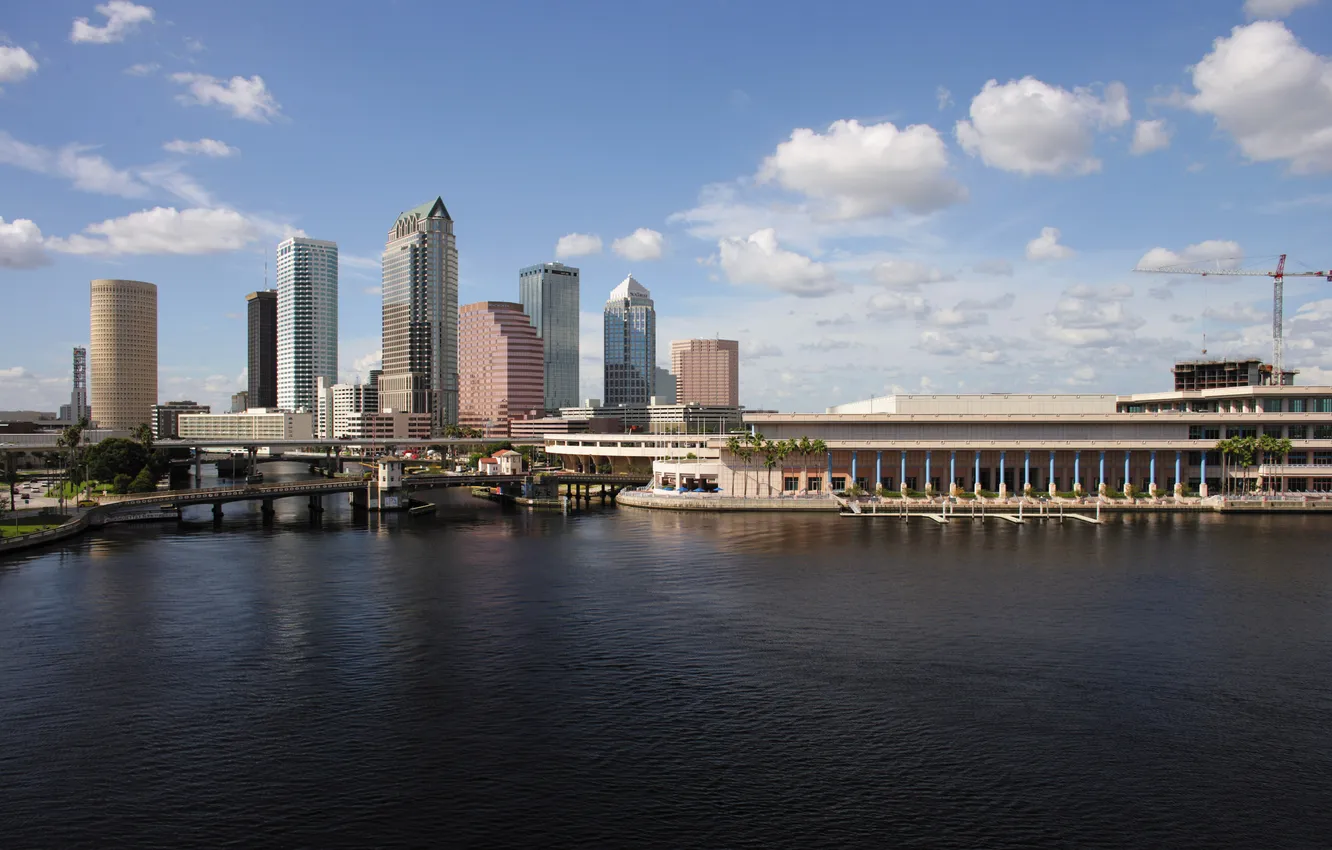 Фото обои city, город, USA, Florida, Tampa
