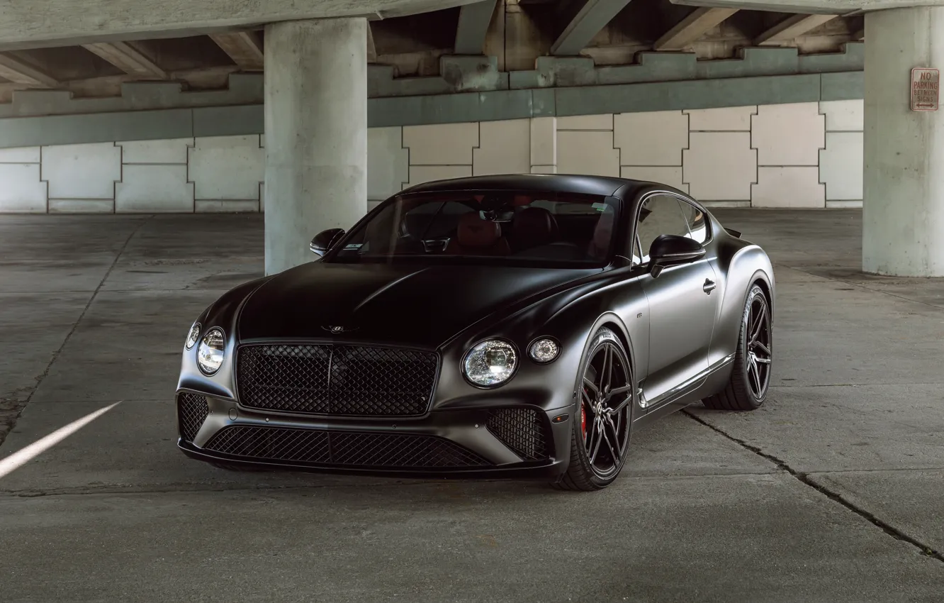 Фото обои Bentley, Continental, Black