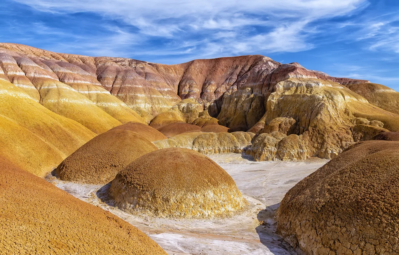 Фото обои colors, rocks, dunes