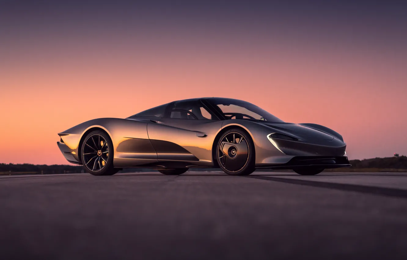 Фото обои concept, Car, 2020, Мкларен, McLaren Speedtail Concept