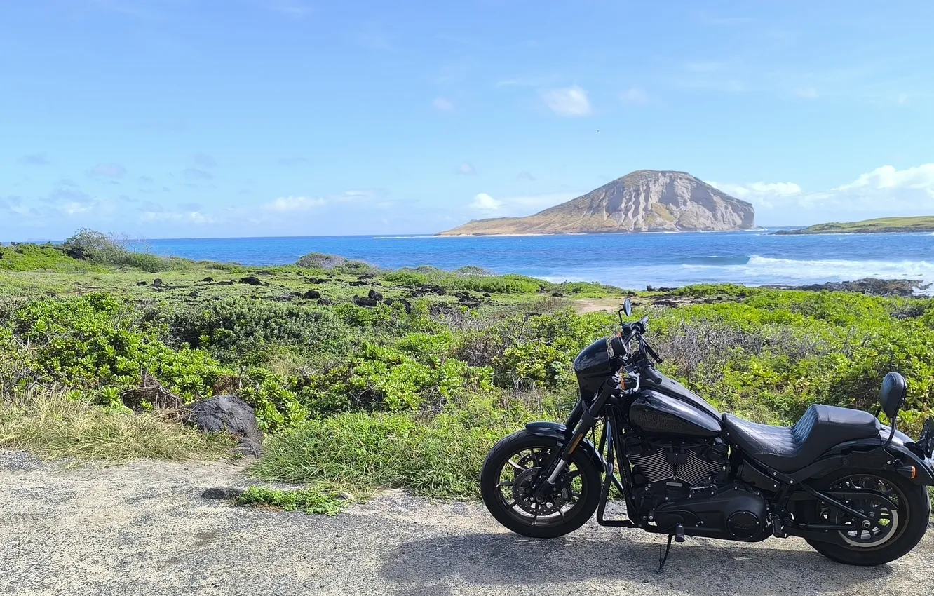 Фото обои Hawaii, hawaii, harley, harleay-davidson, oahu