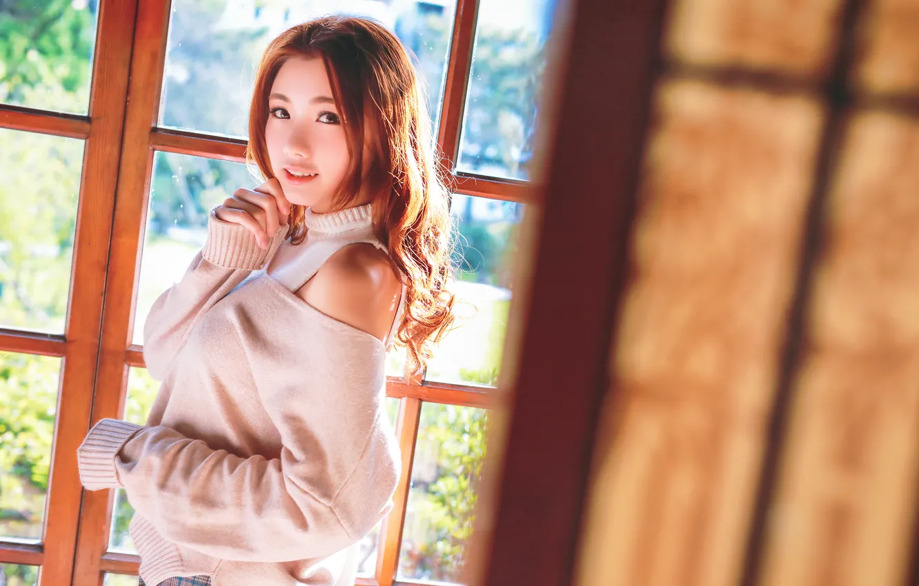 Фото обои wallpaper, girl, sexy, woman, model, china, asian, cute