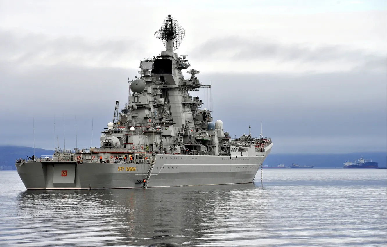 Фото обои Россия, Петр Великий, Атомный крейсер