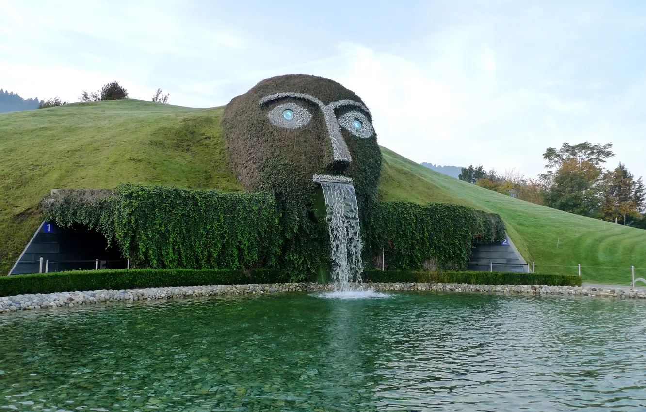 Фото обои музей, Swarovski, Австрия., вблизи города Инсбрук