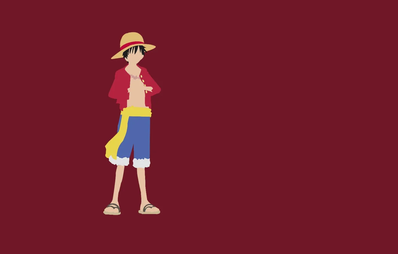Фото обои red, game, pirate, hat, anime, captain, asian, manga