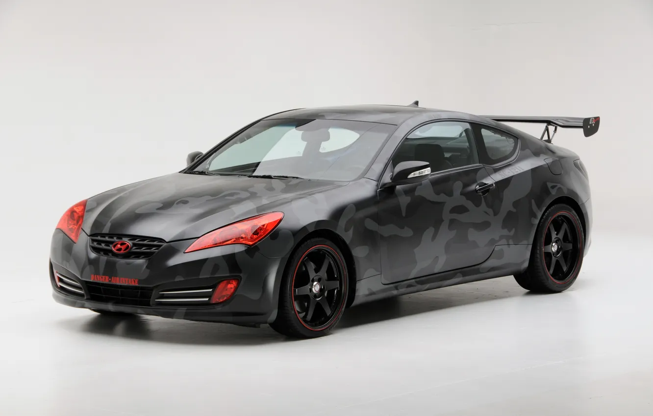 Фото обои 2008, спорткар, Hyundai, Coupe, Купе, Genesis, Hyundai Genesis, by Street Concepts