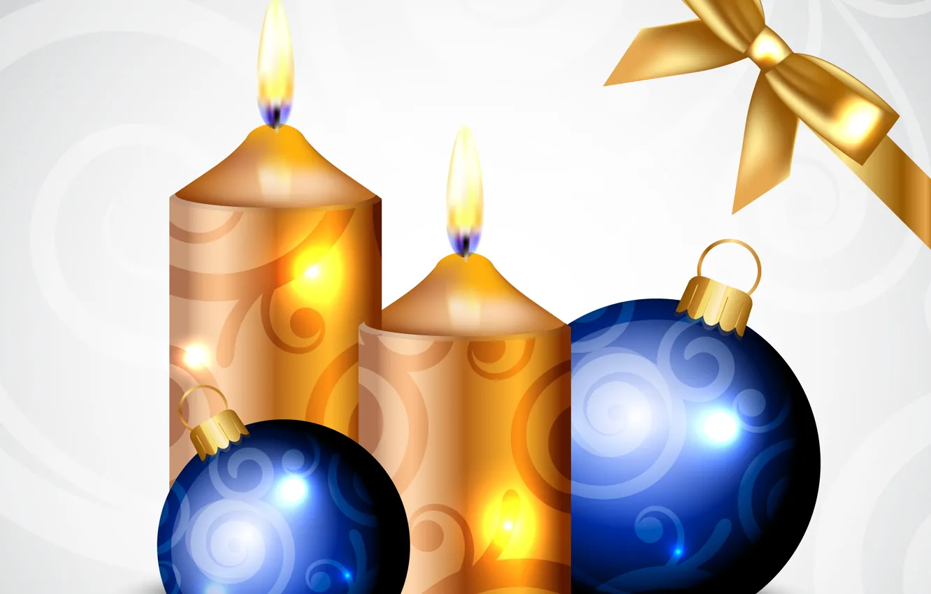 Фото обои шарики, украшения, праздник, Новый Год, Рождество, Christmas, New Year