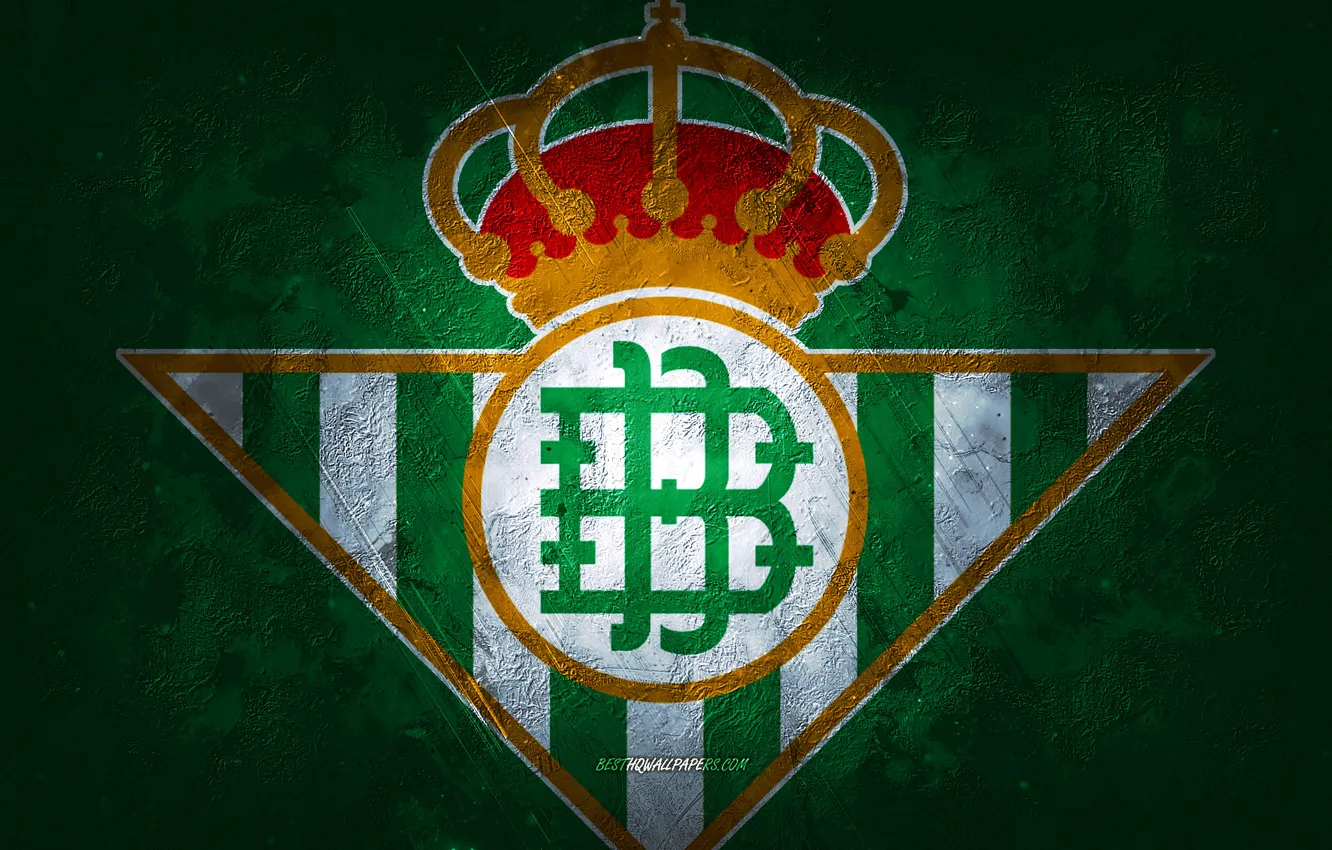 Фото обои Logo, Football, Soccer, La Liga, Real Betis, Betis, Real Betis Balompie