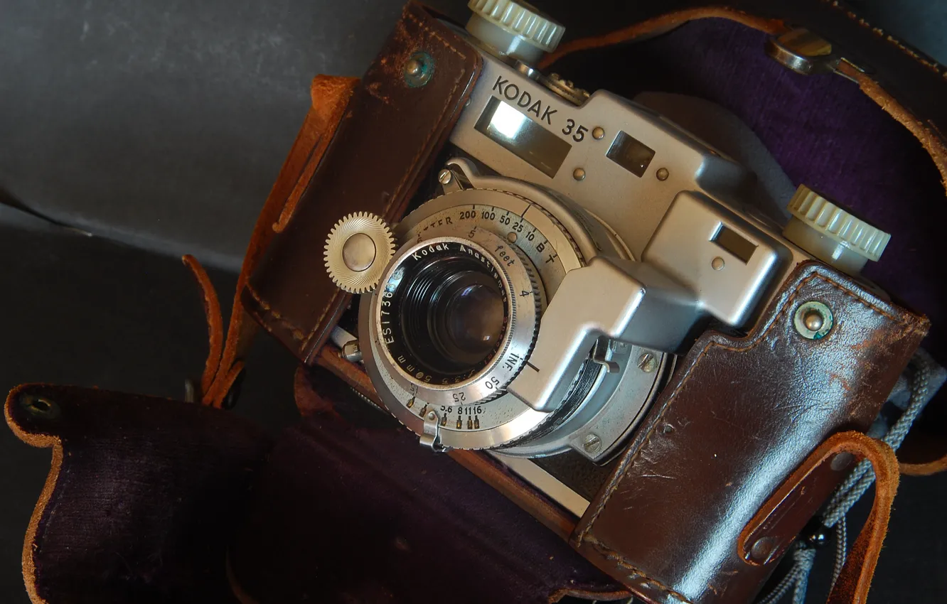 Фото обои макро, камера, Kodak RF35