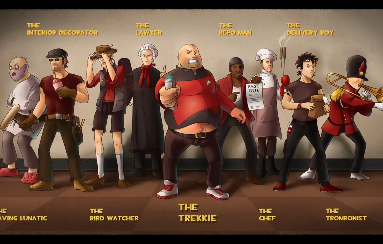 Фото обои TF2, Valve, Team Fortress 2