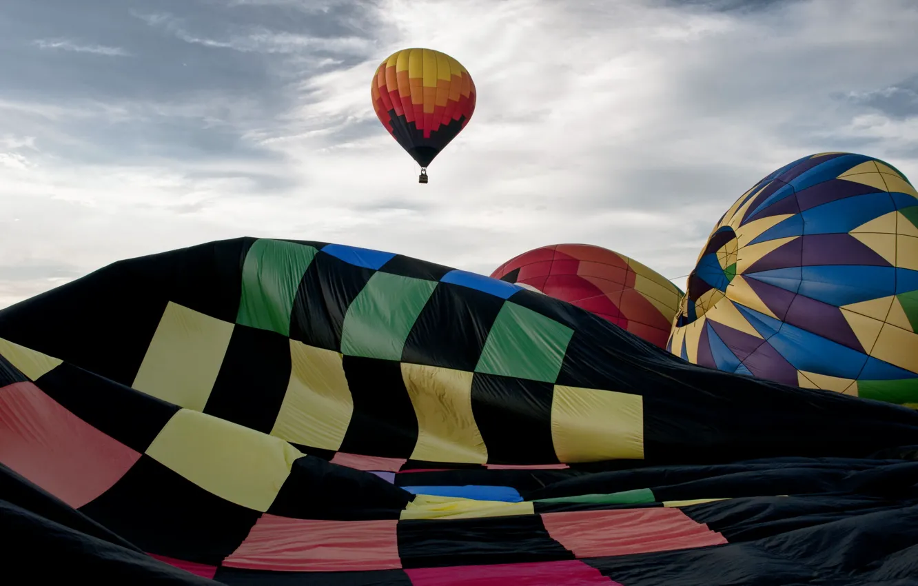 Фото обои Sport, Solberg Airport, Balloon Festival