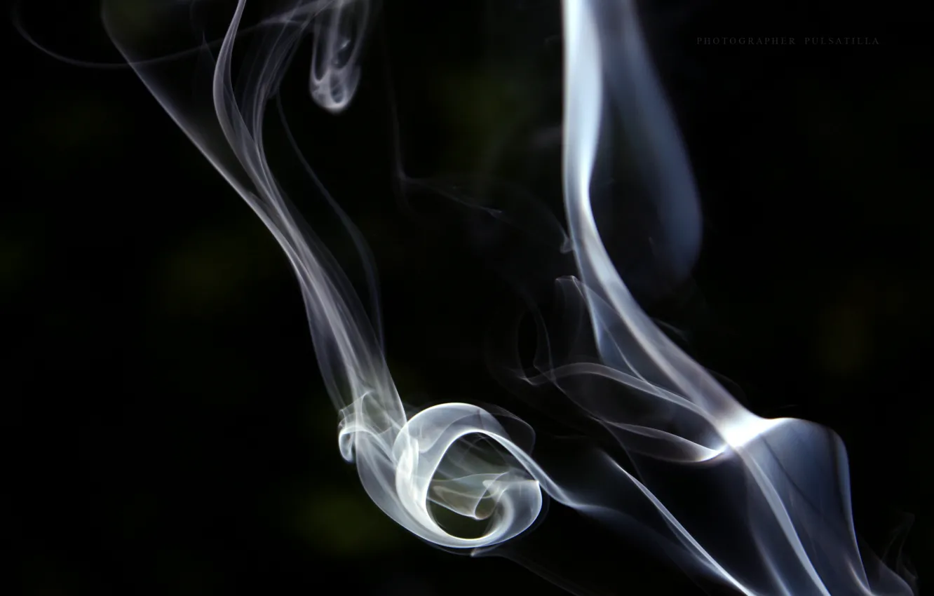 Фото обои абстракция, абстракции, дым