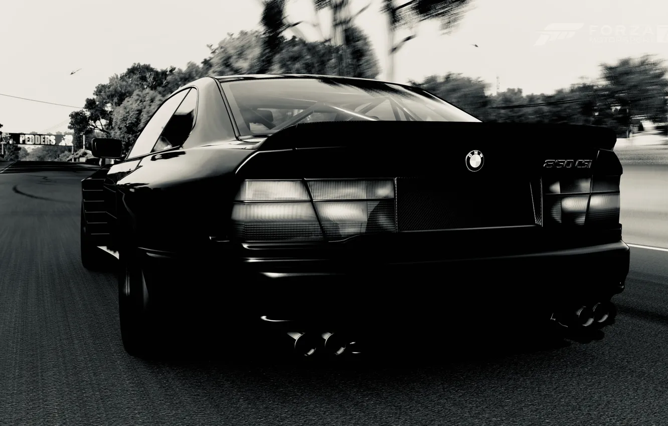 Фото обои HDR, BMW, Game, FM7, UHD, Forza Motorsport 7, Xbox One X, 8er