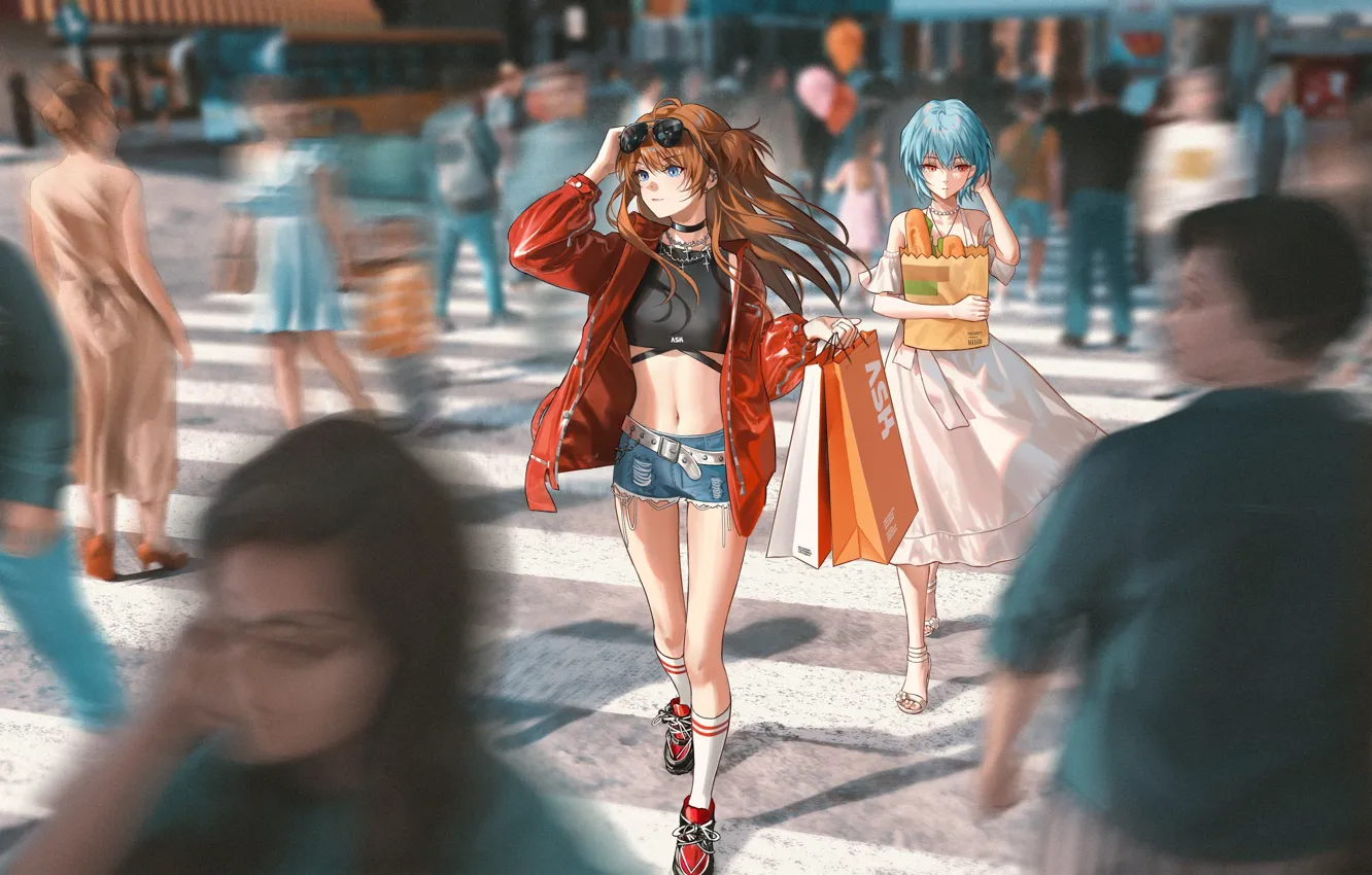 Фото обои game, video game, Girls of anime