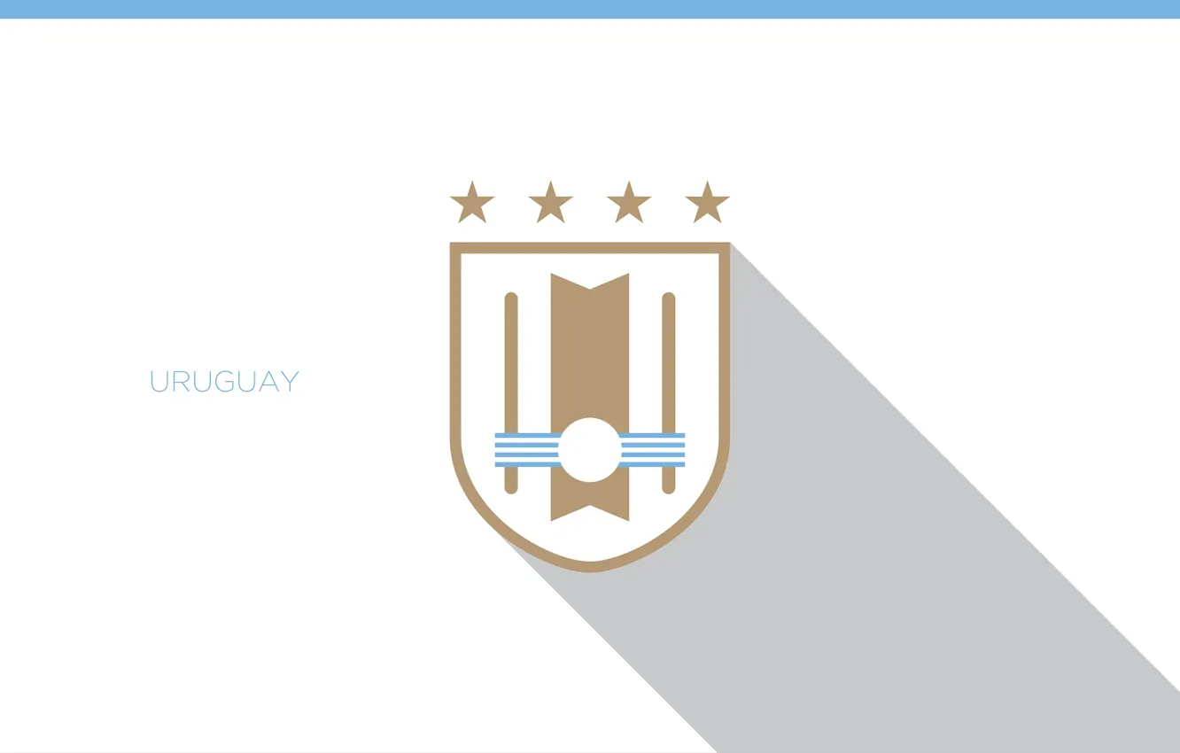 Фото обои wallpaper, sport, logo, football, Uruguay