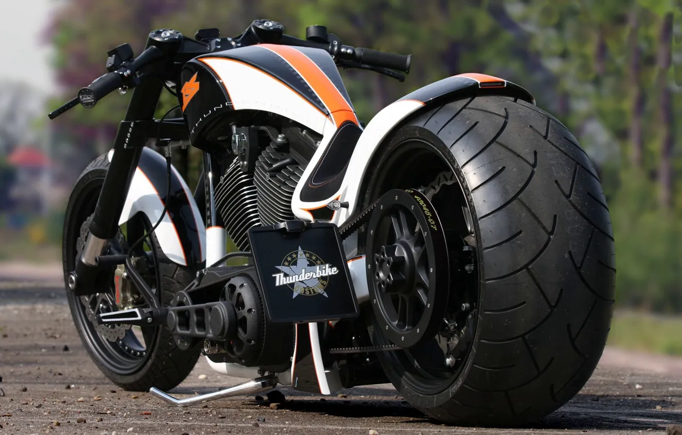 Фото обои Harley-Davidson, Tuning, Motorbike, Custom bike