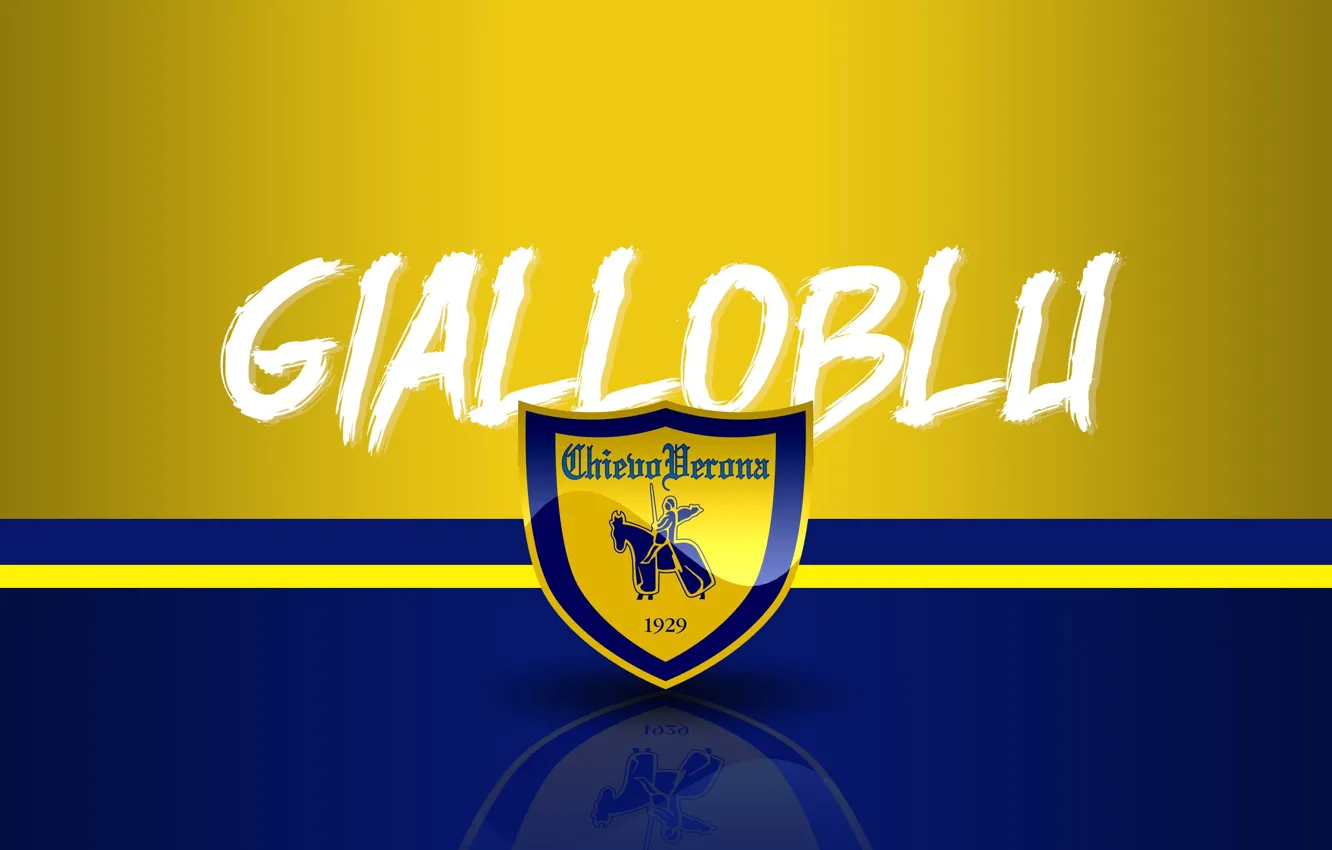 Фото обои wallpaper, sport, logo, football, Serie A, Gialloblu, Chievo Verona
