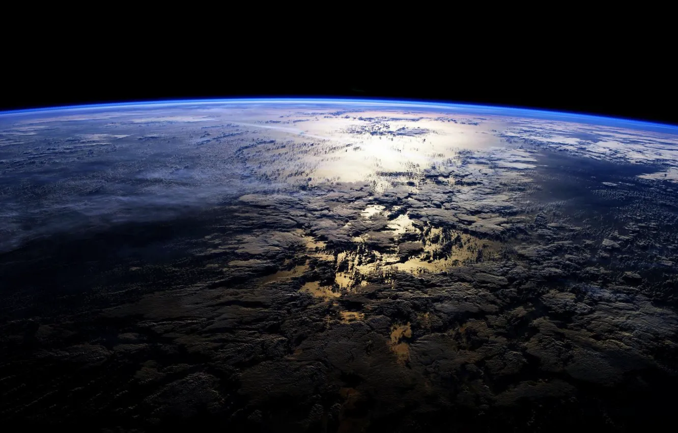 Фото обои planet earth, planet, atmosphere