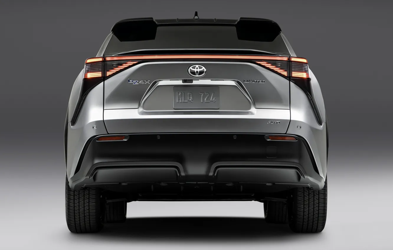 Фото обои дизайн, технологии, exterior, grey background, 2023, Toyota bZ4X