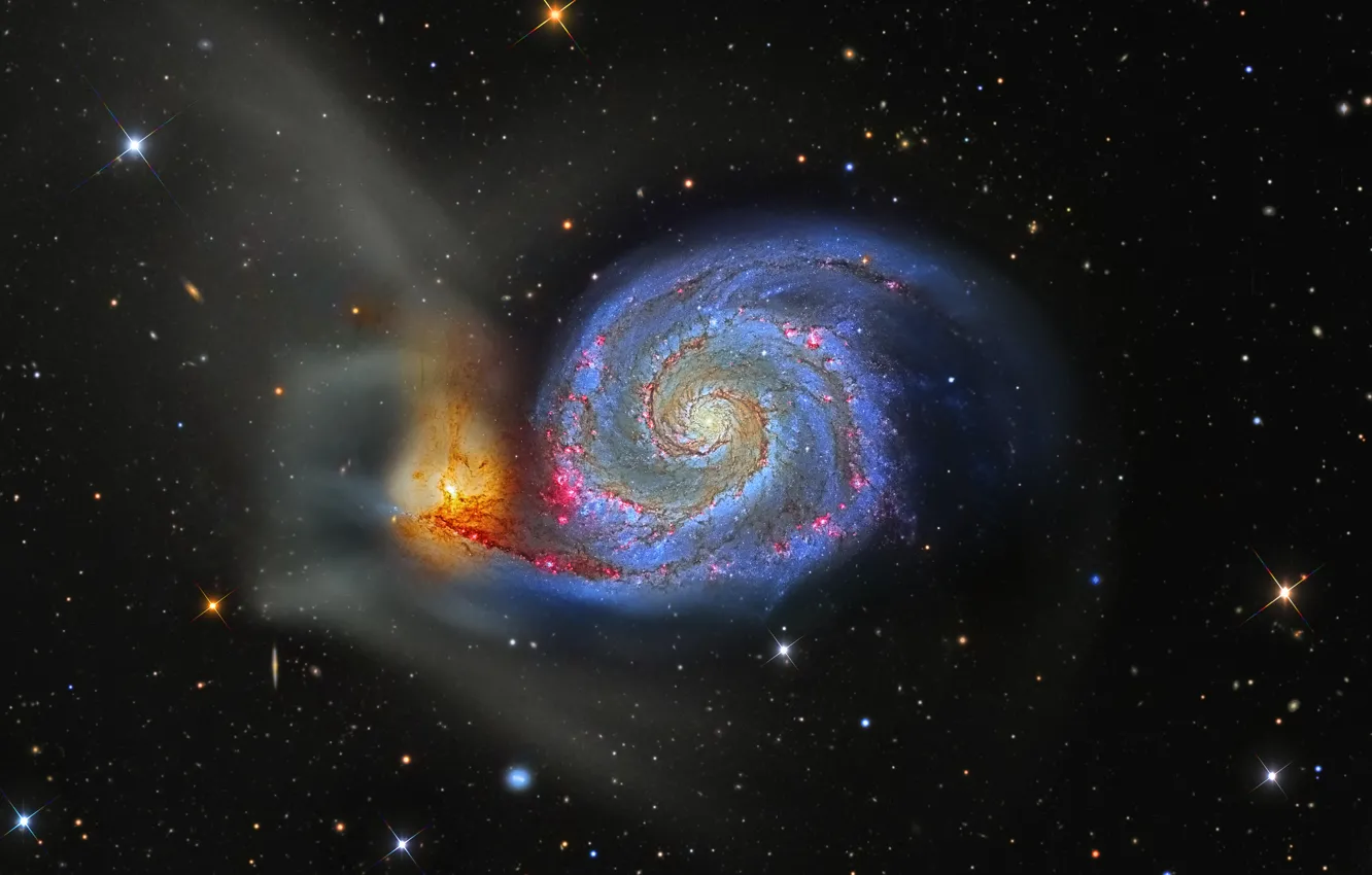 Галактика водоворот m51