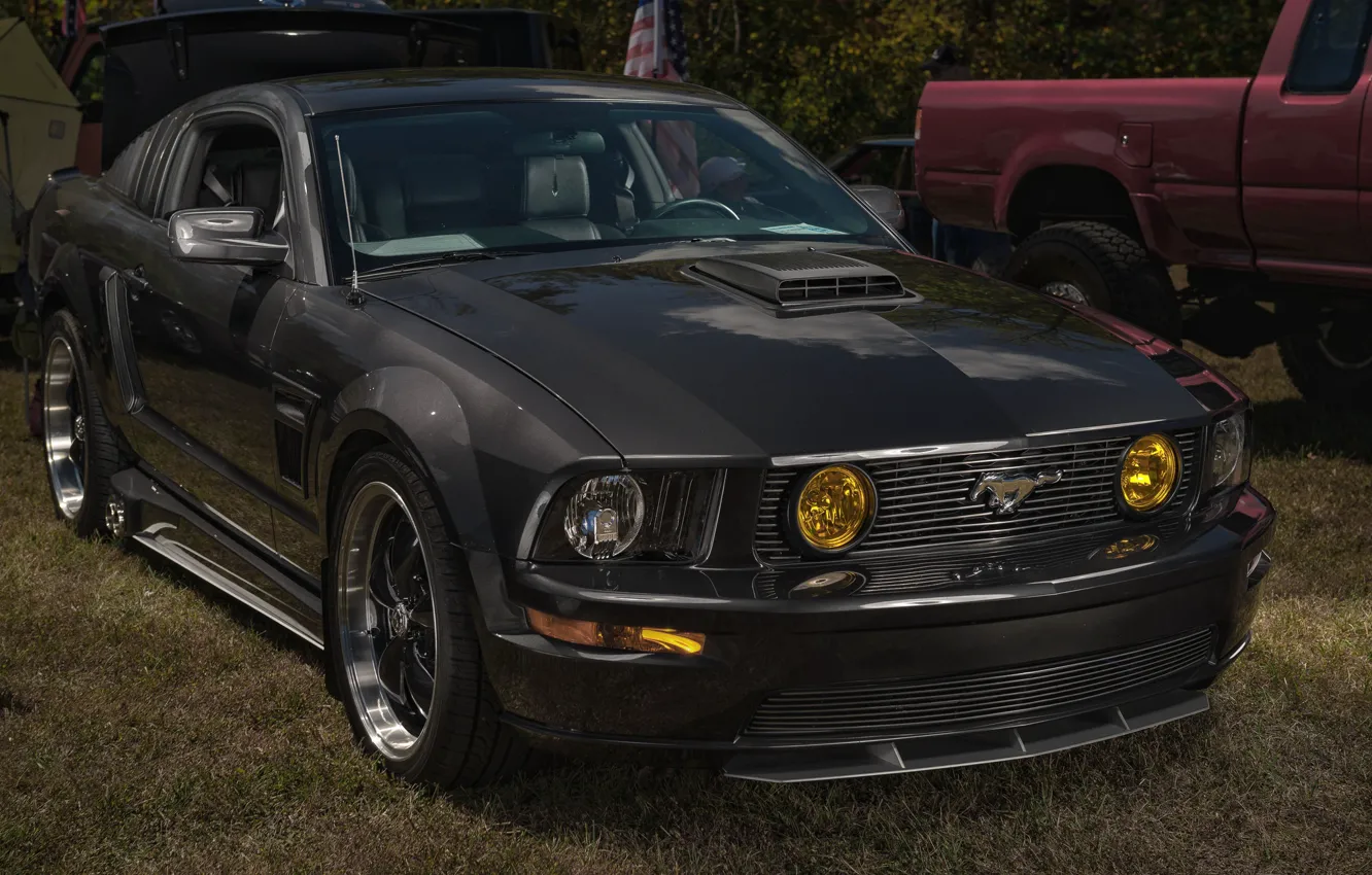 Фото обои 2008, Ford Mustang, GT500S, Sherrod