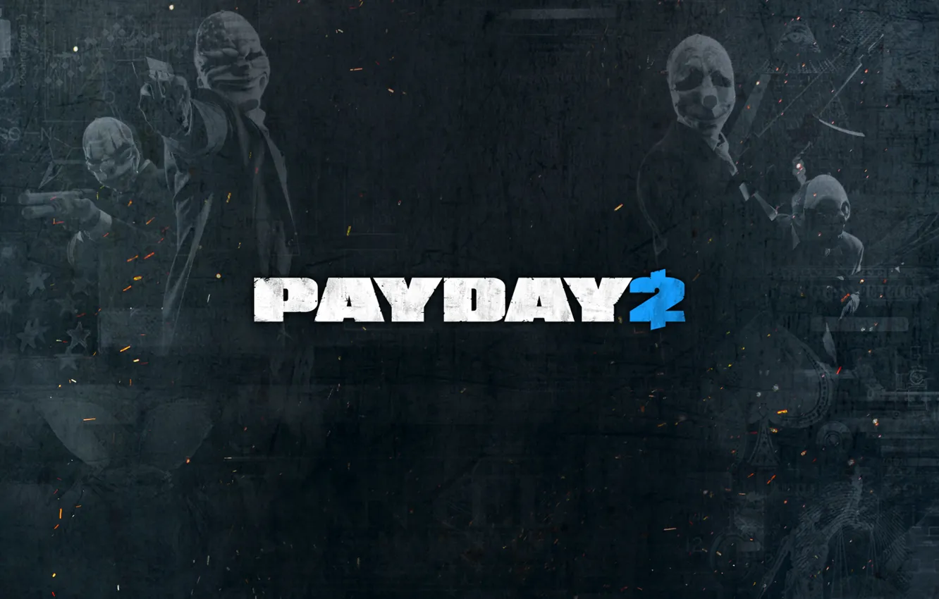 Фото обои Wolf, Game, Dallas, Payday 2, Hoxton, Chains