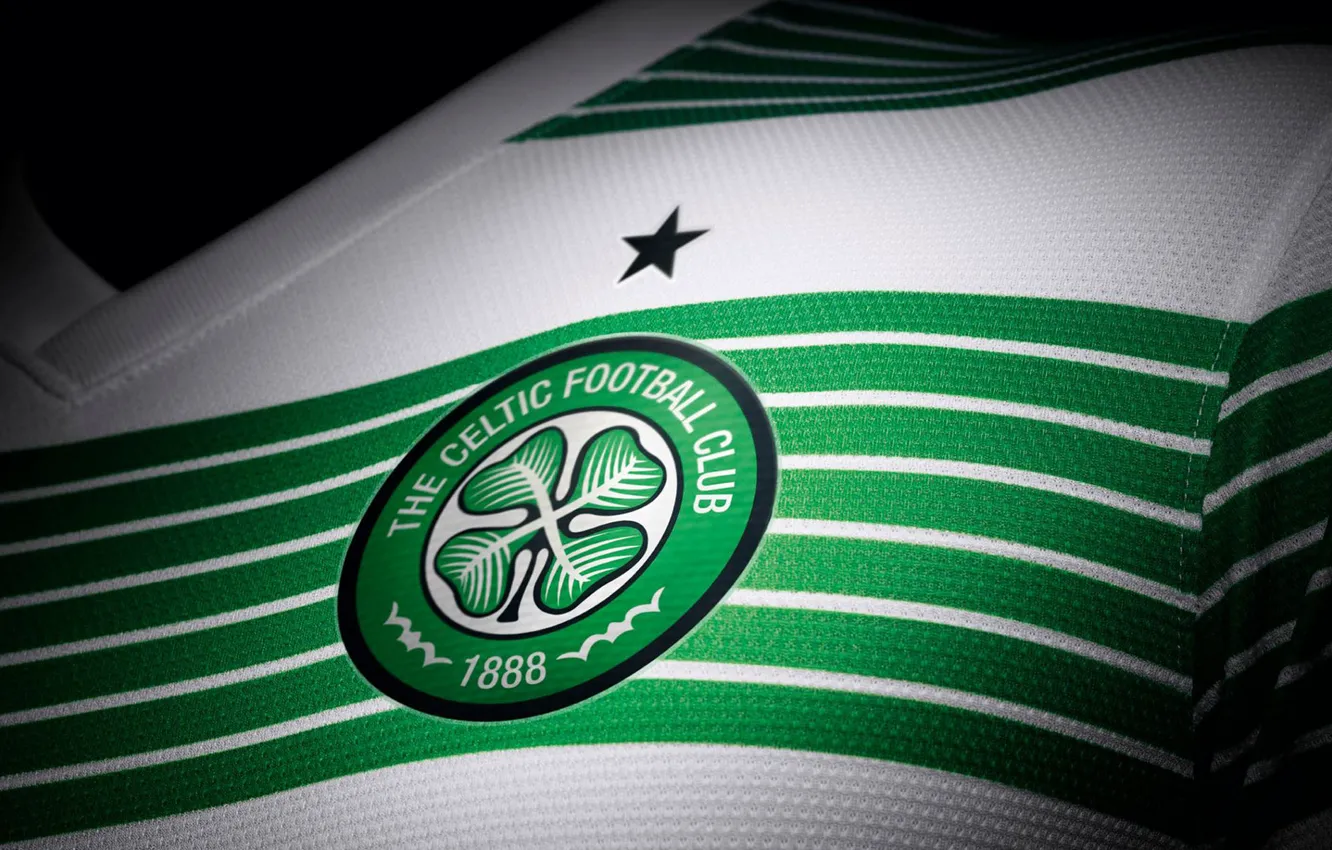 Фото обои wallpaper, sport, logo, football, t-shirt, Celtic