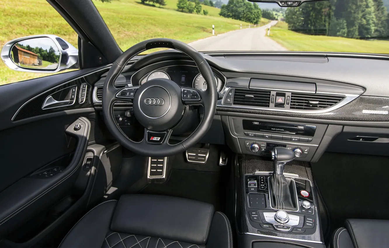 Фото обои интерьер, Ауди, салон, Audi AS 6R by ABT
