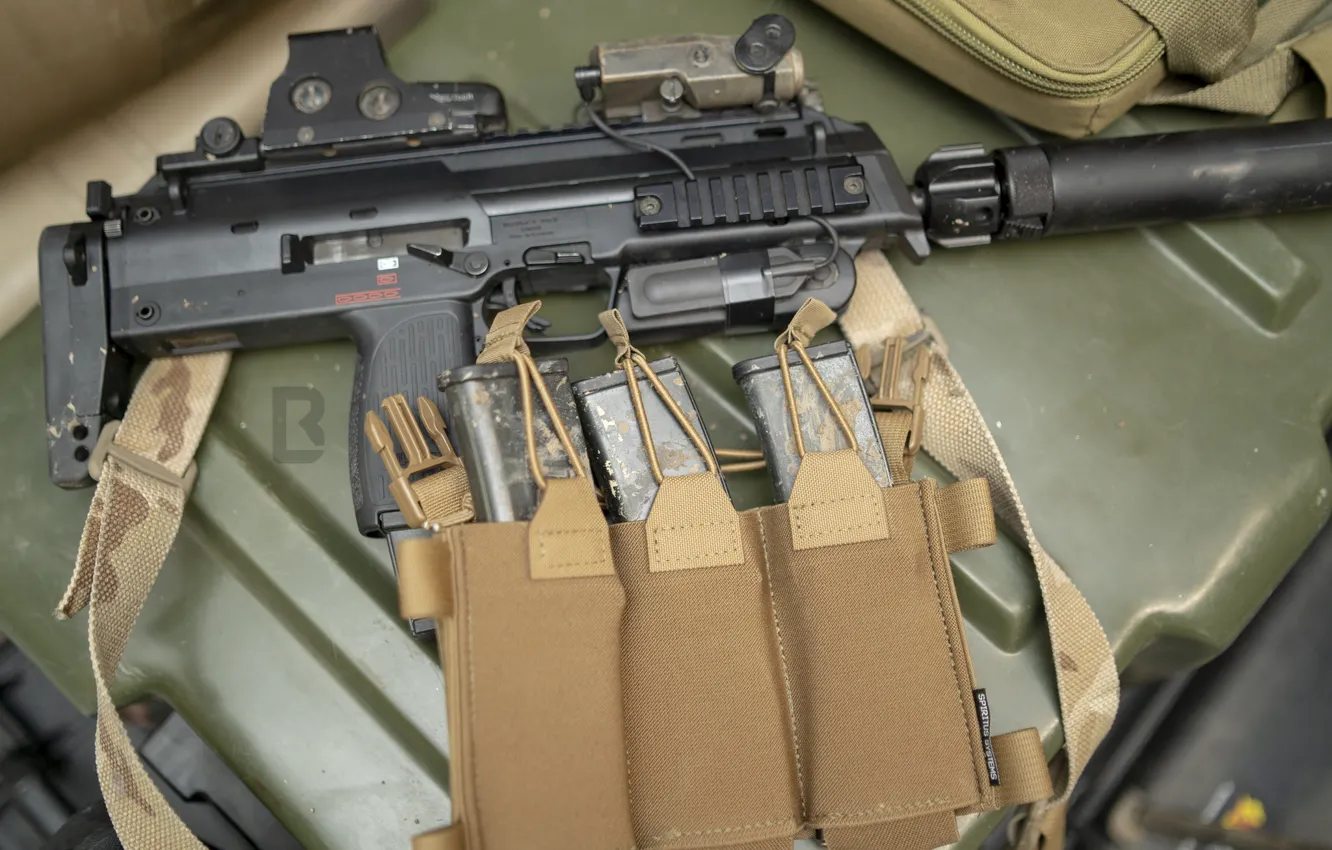 Фото обои Германия, Пистолет-пулемёт, MP5, Heckler & Koch