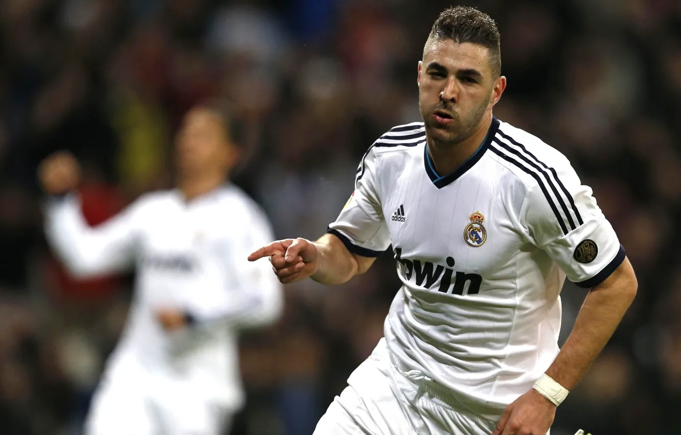Фото обои football, Real Madrid, Karim Benzema, 2012-2013