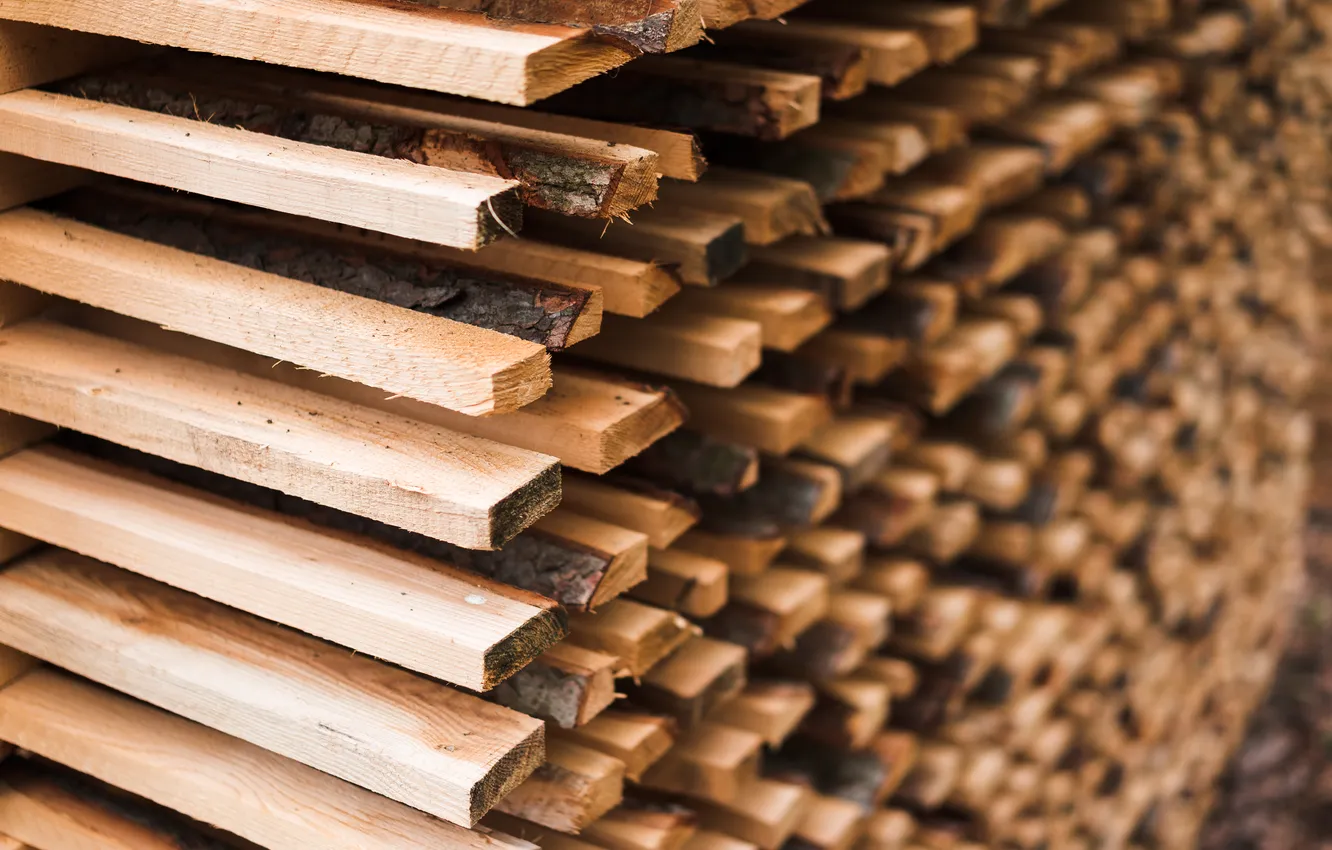 Фото обои wood, quantity, sawmill