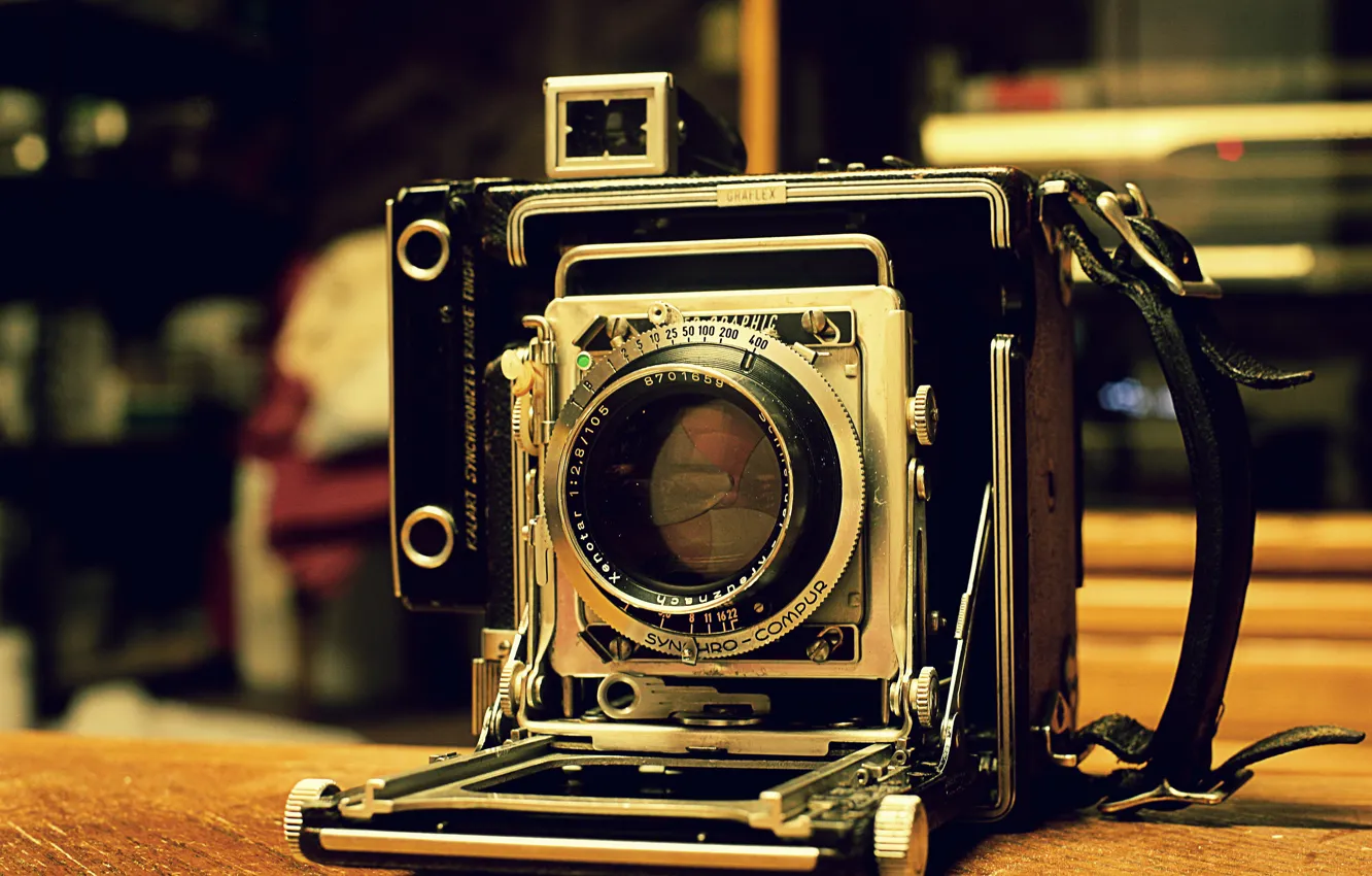 Фото обои photo, camera, bokeh, photocamera, lens, optic, Graflex