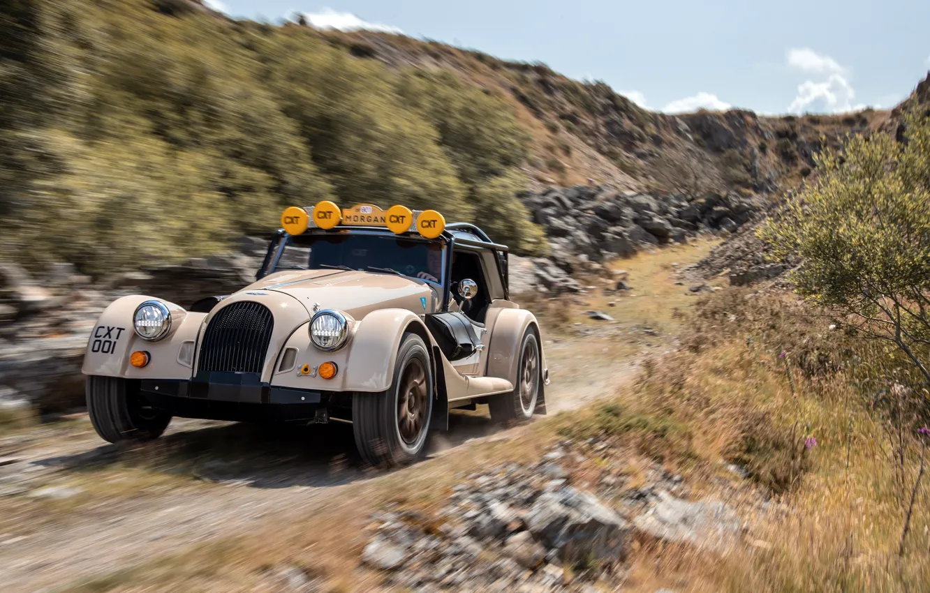 Фото обои Morgan, drive, Plus Four, Morgan Plus Four CX-T