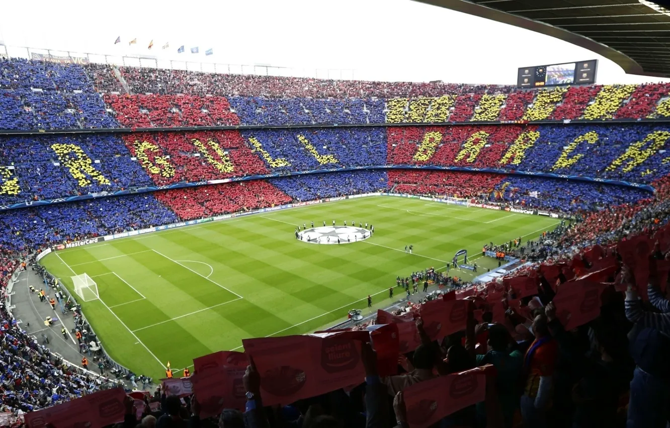 Фото обои barca, барселона, камп ноу, FC Barcelona, Real Madrit